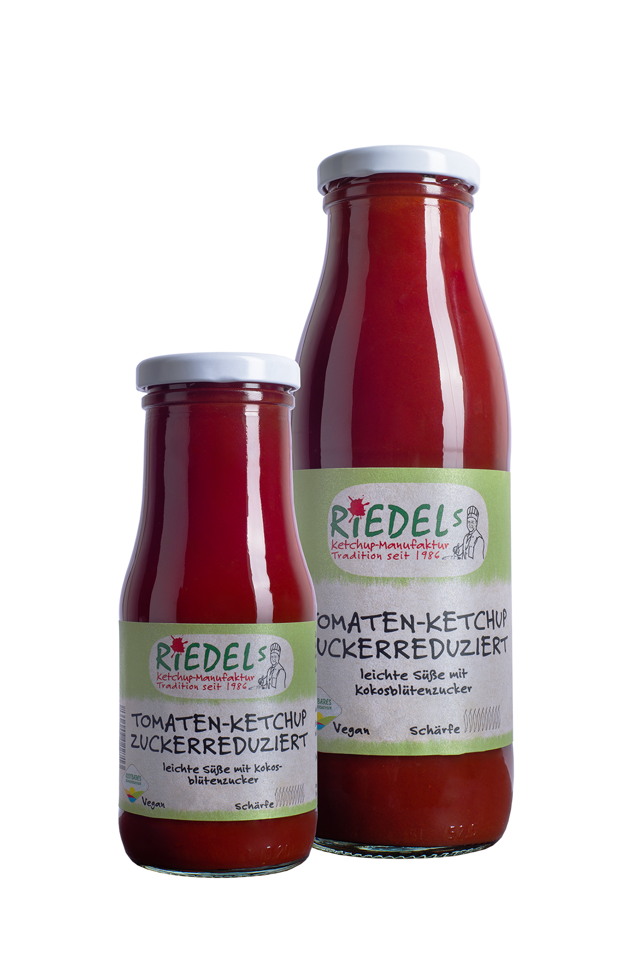 Zuckerreduzierter Tomatenketchup