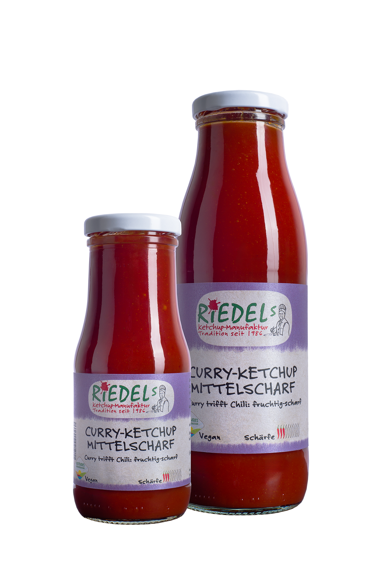 Curry-Ketchup-Mittelscharf