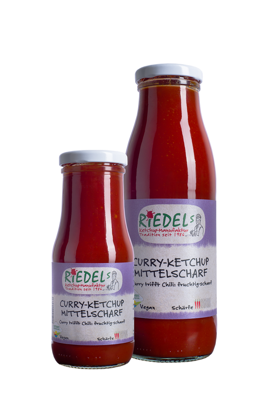 Curry-Ketchup-Mittelscharf