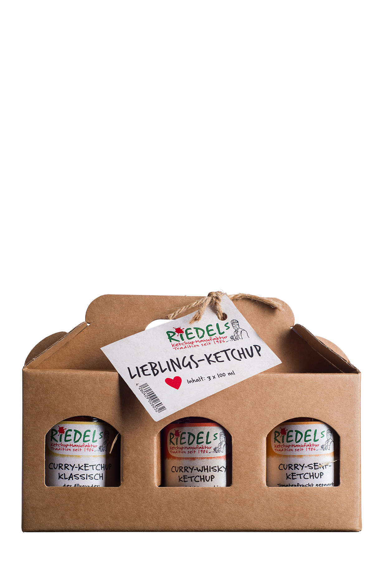 3er Set: Lieblingsketchup - mit Alkohol