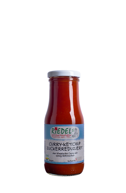 Curry-Ketchup-Zuckerreduziert